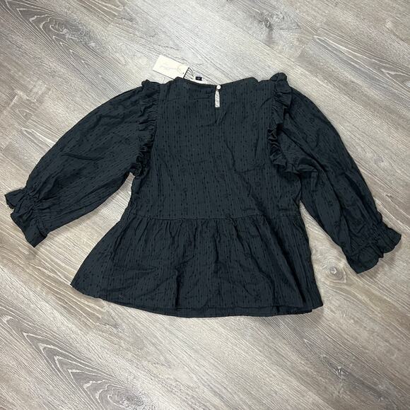 Universal Thread Women's Puff Sleeve Embroidered Ruffle Top - Size Small - NWT - Picture 9 of 9